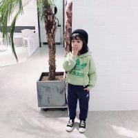 ราคา Adidasเสื้อกันหนาวมีฮู้ดแขนยาวลายการ์ตูนน่ารักสำหรับเด็กชายและเด็กหญิง (17121881356)