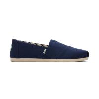 ราคา TOMS รองเท้าลำลองผู้หญิง สลิปออน รุ่น Alpargata Navy Recycled Cotton Canvas CB รองเท้าลิขสิทธิ์แท้ (12619121941)