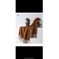 ราคา ผ้าสีขาว ผ้าพันคอ ผ้าคลุมไหล่ ผ้าแคชเมียร์ สีขาว (19716004991)