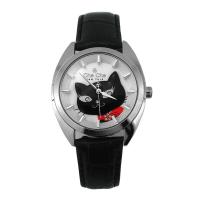 ราคา Che นาฬิกาแฟชั่นสำหรับผู้หญิงนาฬิกาแฟชั่น CC019หนังแท้สีชมพูนาฬิกาควอทซ์การ์ตูนสำหรับผู้หญิง (16893345411)