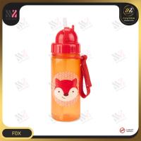 ราคา Skip Hop Zoo Straw Bottle กระติกน้ำพร้อมหลอดดูด มีสายคล้องด้านข้าง ง่ายต่อการหยิบจับ 13 ออนซ์ BPA FREE PVC FREE (16442478927)