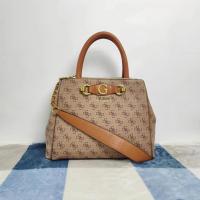 ราคา GUESS Printed Solid Color Portable Large Capacity Chain Tote Bag Briefcase One Shoulder Messenger Bag (19707993593)