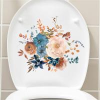 ราคา Dragonpad Peony ดอกไม้สติกเกอร์ห้องน้ำ Self Adhesive ภาพวาดภาพจิตรกรรมฝาผนังสติ๊กเกอร์ติดผนังสำหรับห้องน้ำตกแต่งห้องนอน (20610418797)