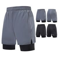 ราคา victory sprot 2in1 กางเกงขาสั้นกีฬามีซับเลคกิ้ง กางเกงออกกำลังกาย มีกระเป๋าซิปทั้งสองด้าน แถบโลโก้เรืองแสง สำหรับใช้งานกลางคืน (21014451255)