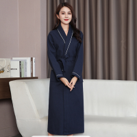 ราคา Smartconn 100 เสื้อคลุมอาบน้ำผ้าฝ้ายผู้หญิงวาฟเฟิลกิโมโนเสื้อคลุมอาบน้ำชุดนอนสปาเสื้อคลุมชุดนอนดูดน้ำเสื้อคลุมอาบน้ำเพื่อนเจ้าสาวเสื้อคลุมเสื้อคลุมอาบน้ำฤดูใบไม้ร่วงเสื้อคลุม (2020504501)