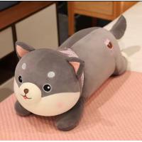 ราคา ส่งไว ตุ๊กตาขนนุ่ม ของเล่นตุ๊กตา ของเล่นตุ๊กตา husky doll ตุ๊กตาฮอกกี้ ตุ๊กตาน้องหมาน่ารัก หมอนข้าง ของขวัญตุ๊กตาตัวใหญ่นุ่มๆ (20063840969)