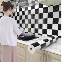 ราคา ขนาด60cm 3เมตร สติ๊กเกอร์ติดห้องครัว สติ๊กเกอร์กันน้ำมันกระเด็น วอลเปเปอร์ติดผนัง ติดง่ายมีกาวในตัว กันน้ำ กันเชื้อรา ทนความร้อน (14527803238)