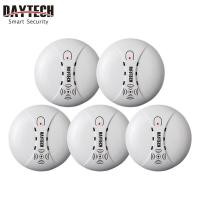 ราคา 5 ชิ้น Daytech Smoke Detector ตรวจจับควันไฟ สัญญาณเตือนไฟไหม้ เซ็นเซอร์สัญญาณเตือน ไฟไหม้ตรวจจับควัน SM02 (19524002038)