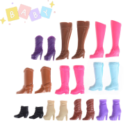 ราคา FactoryOutlete Cheap รองเท้าที่มีสีสันสบายๆรองเท้าส้นสูง Barrel รองเท้าน่ารักเสื้อผ้าสำหรับตุ๊กตา (20225256631)