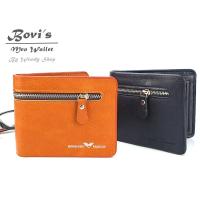 ราคา กระเป๋า กระเป๋าสตางค์ผู้ชาย BOVIS MEN WALLET หนังสวย ทนทาน พร้อมส่งจากไทย (7784391068)
