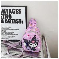 ราคา กระเป๋าเป้สะพายหลังรูปปอมปอมปูรินสำหรับเด็ก กระเป๋าคาดหน้าอกลายการ์ตูน Hello Kitty Sannamoroll (21170113848)