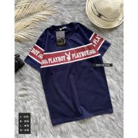 ราคา พร้อมส่ง เสื้อยืดเพย์บอย playboy งานสกรีนสุดเท่ห์ สไตล์วิลเทจ (14998245751)