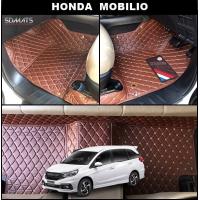 ราคา พรมปูพื้นรถยนต์ 6D HONDA MOBILIO 7ที่นั่ง พรม6D QX สวยงาม รวมแผ่นท้าย ตรงรุ่นรถ 5ชิ้น (6722604043)