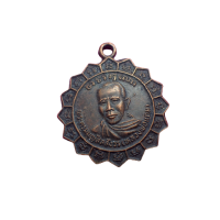 ราคา สุ่มของแถม เก็บเงินปลายทาง เหรียญรุ่นแรกหูเดียว หลวงพ่อแถม วัดช้างแทงกระจาด เนื้อทองแดงรมดำ (7943229633)