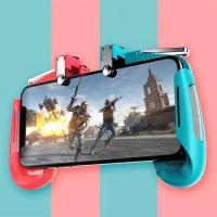 ราคา NEW game จอยเกมมือถือด้ามจับเล่นเกม พร้อมจอยปุุ่มช่วยยิงpubg Shooting Tab จอยมือถือใหม่ล่าสุด จอยมือถือ ด้านจับ joypad รุ่นAK 16 (531054590)