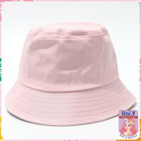 ราคา Uni Y หมวกบักเก็ตหมวกสีพื้น หมวกแฟชั่นน่ารัก บังแดด Bucket Hats (18508498371)