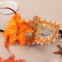 ราคา Twinkle จัดส่งฟรีผู้หญิง Venetian LED Mask Masquerade ชุดแฟนซีปาร์ตี้เจ้าหญิง Feather Masks On Sale (18567274721)