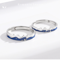 ราคา MNL แหวนคู่รัก Romance Lovers สไตล์เกาหลี แหวนเงินแท้ แหวนแฟชั่น แหวนผู้หญิง แหวนผู้ชาย แหวนปรับได้ แหวนครบรอบ เครื่องประดับแฟชั่น (20992758390)