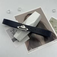 ราคา Vivienne Westwood แท้เข็มขัดคาดเอวหัวเข็มขัดเรียบ3มิติสำหรับผู้หญิงและผู้ชายที่กางเกงยีนส์แฟชั่น2023 (19794973610)