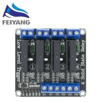 ราคา 5V 1 2 4 8 Channel SSR G3MB 202P Solid State Relay Module 240V 2A Output with Resistive Fuse For ARDUINO Diy Kit (16975994157)