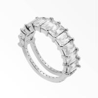 ราคา A CEMI Confetti Ring แหวนเงินแท้ ชุบทอง 18K โรสโกลว์ (20426224197)