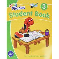 ราคา หนังสืออังกฤษใหม่ Jolly Phonics Student Book 3 In Print Letters American English edition Paperback (20245410108)