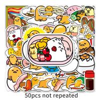 ราคา พร้อมส่ง JAPAN cute กุเดทามะ ぐでたま 蛋黃君 Gudetama sticker 50 แผ่น กันน้ำ สติ๊กเกอร์ (16956502412)