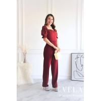 ราคา ส่งไว V JL31 จั้มสูทขายาว ฉลุลูกไม้ ซิปหน้า M34 38 ชุดผู้หญิง จั้มสูท ชุดออกงานหรูๆ ชุดทำงาน ชุดเซท ผู้หญิง แฟชั่นผู้หญิง2022 (12692574114)