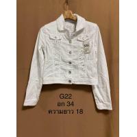 ราคา เสื้อกั๊กยีนส์มือสอง เสื้อยีนส์ งานแบรนด์ สภาพดี (20579381023)