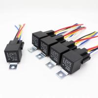 ราคา ได้ทั้งชุด พร้อมปลั๊ก รีเลย์ 12vและ24v รีเลย์ 5 ขา relay 12v 24v relay 5 ขา พร้อมส่ง ในไทย (19585018611)
