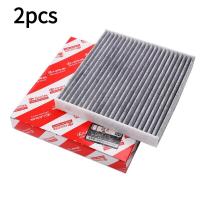 ราคา กรองแอร์ Toyota กรองแอร์ รีโว่ แผ่นกรองแอร์ คาร์บอน ในห้องโดยสารในรถยนต์ สำหรับ ไส้กรองเครื่องปรับอากาศเหมาะสำหรับ Toyota 87139 0K060 (20412254940)