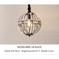 ราคา Nordic จี้ไฟสีดำอุตสาหกรรมตกแต่งห้องครัวห้องรับประทานอาหารเพดานโคมไฟจี้ Minimalist คริสตัล Led โคมไฟแขวน Lampe (16449473650)