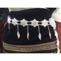 ราคา เข็มขัดเงินขาวระย้าใบไม้ต่อดอกใส่กับชุดไทยสวยๆ (21066970832)