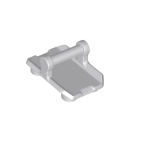 ราคา Lego part ชิ้นส่วนเลโก้ No 30166 Plate Modified 2 x 3 Inverted with 4 Studs and Bar Handle on Bottom Rocker Plate (19947461492)