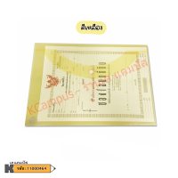 ราคา ซองใส่โฉนด ที่ดิน B4 ซองสูติบัตร ซองพลาสติกใส มีกระดุม 27x40 ซม สีใส ฟ้า ชมพู เหลือง ราคา ซอง (17356956607)
