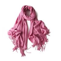 ราคา ผ้าพันคอ ผ้ากันหนาว ผ้าคลุมไหล่ แคชเมียร์ สีพื้น 215กรัมขนาด 190 70ซม cashmere (16713700700)