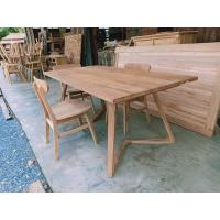 ราคา Free Delivery พร้อมส่ง ONLY TABLE โต๊ะกินข้าวไม้สักแท้100 โต๊ะขา A teak wood dining table leg A design 1 5 and 2 m long d โต๊ะกินข้าวไม้มินิมอล โต๊ะกินข้าวไม้สักทอง โต๊ะ (21041011832)