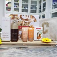 ราคา Clarins Double Serum Complete Age Control Concentrate ดับเบิ้ลเซรั่มอันดับ 1 ขนาด 50ml 75ml 30ml light texture 50ml (20744474489)