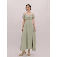ราคา TANSSHOP CHIFFON LOVELY DRESS เดรสออกงาน D1239 (17889185530)