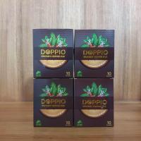 ราคา กาแฟ ดอปปิโอ้ DOPPIO กาแฟสำหรับท่านชาย บำรุงต่อมลูกหมาก กระดูกและข้อ 1 กล่อง มี 10 ซอง (20978407305)