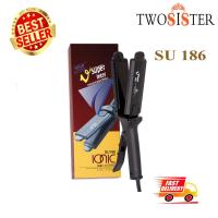 ราคา จัดส่งฟรี Super V Inter Professional Twosister เครื่องหนีบผมตรงไฟฟ้า รุ่น SU186 คุณภาพดีเยี่ยม มาตราฐาน มอก 1985 2549 (106106711)