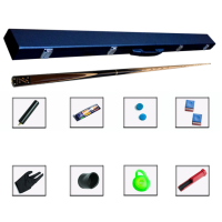 ราคา JX005 ไม้คิวสนุ๊กเกอร์พร้อมกล่องและอุปกรณ์ ไม้สนุ๊กเกอร์ โต๊ะสนุ๊ก โต๊ะสนุ๊กเกอร์ กล่องใส่ไม้คิว กล่องไม้คิว ไม้สนุกเกอร์ ไม้คิว (2189966848)