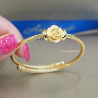 ราคา ดอกกุหลาบ ทอง99 9 ร้อยกำไลสแตนเลศ น้ำหนัก 0 6 กรัม (13198166837)