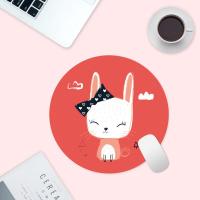 ราคา Mouse pad แผ่นรองเม้าส์ แผ่นรองเมาส์ ขนาด 200 200 3 mm แบบกลม ลายน้อง หมา แมว น่ารักๆ (10676336530)