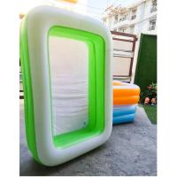 ราคา LookmeeShop สระน้ำเป่าลม สระน้ำขนาดใหญ่ สระน้ำเด็ก สระน้ำผู้ใหญ่ สระน้ำเป่าลมสี่เหลี่ยมครอบครัว 200x150x50cm แบรนด์พรีเมี่ยม คุณภาพงานแท้ดีจริง (7194328232)