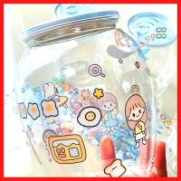 ราคา กระปุกออมสิน ฟรีสติ๊กเกอร์ไดคัท 3 ตารางออมเงิน 2 สมุด 1 ออมสินใส กระปุกโอ่ง กระปุกถัง พลาสติก น่ารัก กระปุกออมสินโอ่ง กระปุกออมสินถัง (7757209687)