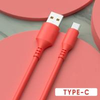 ราคา For USB Cable Micro USB Type C Candy Color Liquid Silicone 3A Charge For For Samsung Android Super Fast Charging Cable (16486924190)