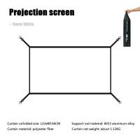 ราคา MOBI จอแสดงโปรเจคเตอร์สำหรับสวนม่านภาพยนตร์โปรเจคเตอร์พับได้สำหรับหน้าจอมือถือขนาด100นิ้วสำหรับตั้งแคมป์กิจกรรมกลางแจ้ง (13178742733)