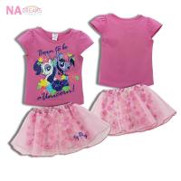 ราคา My Little Pony ชุดเซ็ทเด็ก เสื้อ กางเกง ลายการ์ตูนโพนี่ My Little Pony จาก NADreams ผ้าคอตตอน รุ่นเด็กเล็ก (11704960695)