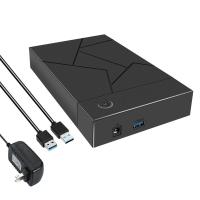 ราคา 3 5 Inch HDD Enclosure USB 3 0 to SATA Hard Drive Case SSD Enclosure External Solid State Hard Drive Disk Box (20536799719)